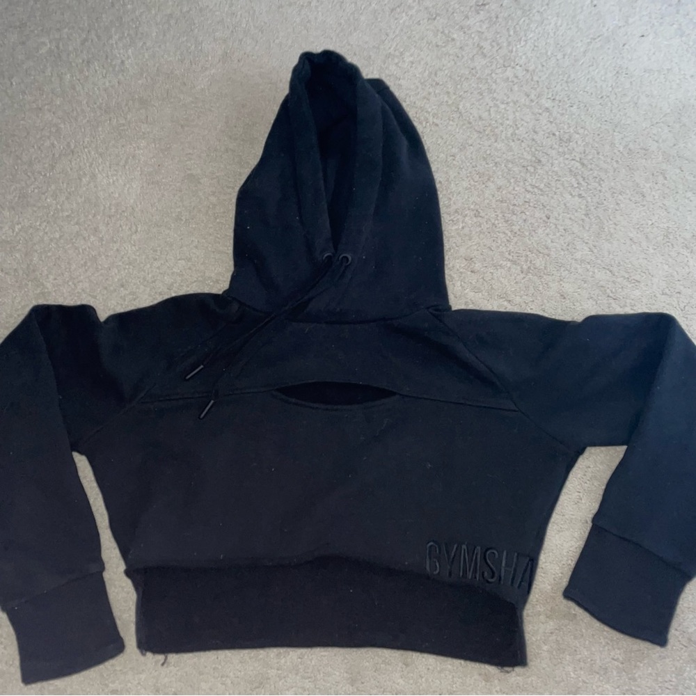 Gymshark cropped cutout sweater